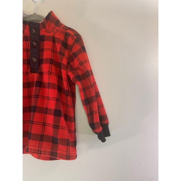 CARTER’S Boy’s Fleece Pullover with Sherpa Collar / Size: 2T - Picture 3 of 4